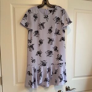 Ann Taylor Lavender Floral Dress
